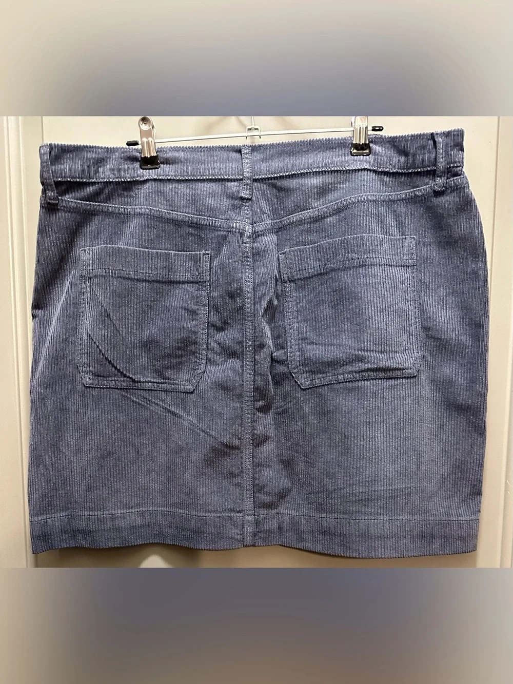 A.N.A. Size 14 Gray Corduroy Skirt NWT - Picture 2 of 6